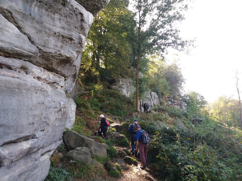 Groombridge Rocks West Kent - Groombridge, Harrison's Rocks, Buckhurst Park, and the ...