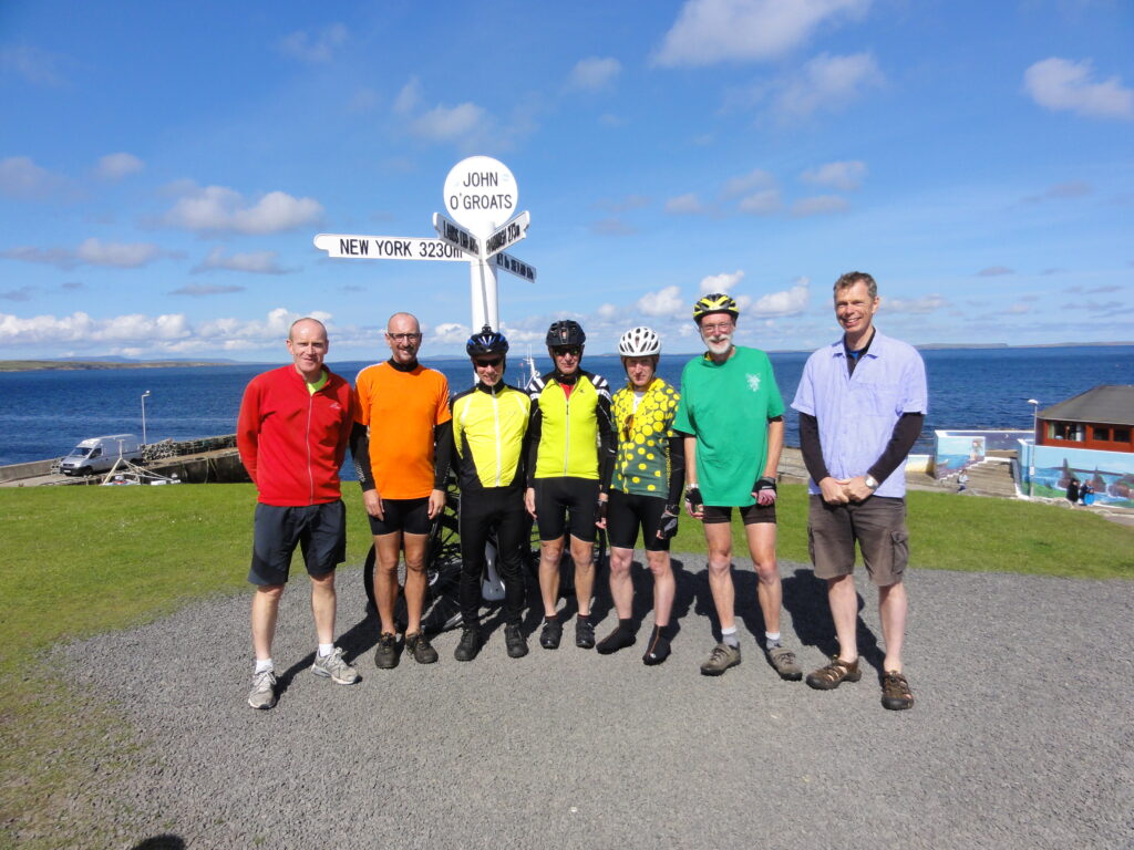 Cycling John o'Groats