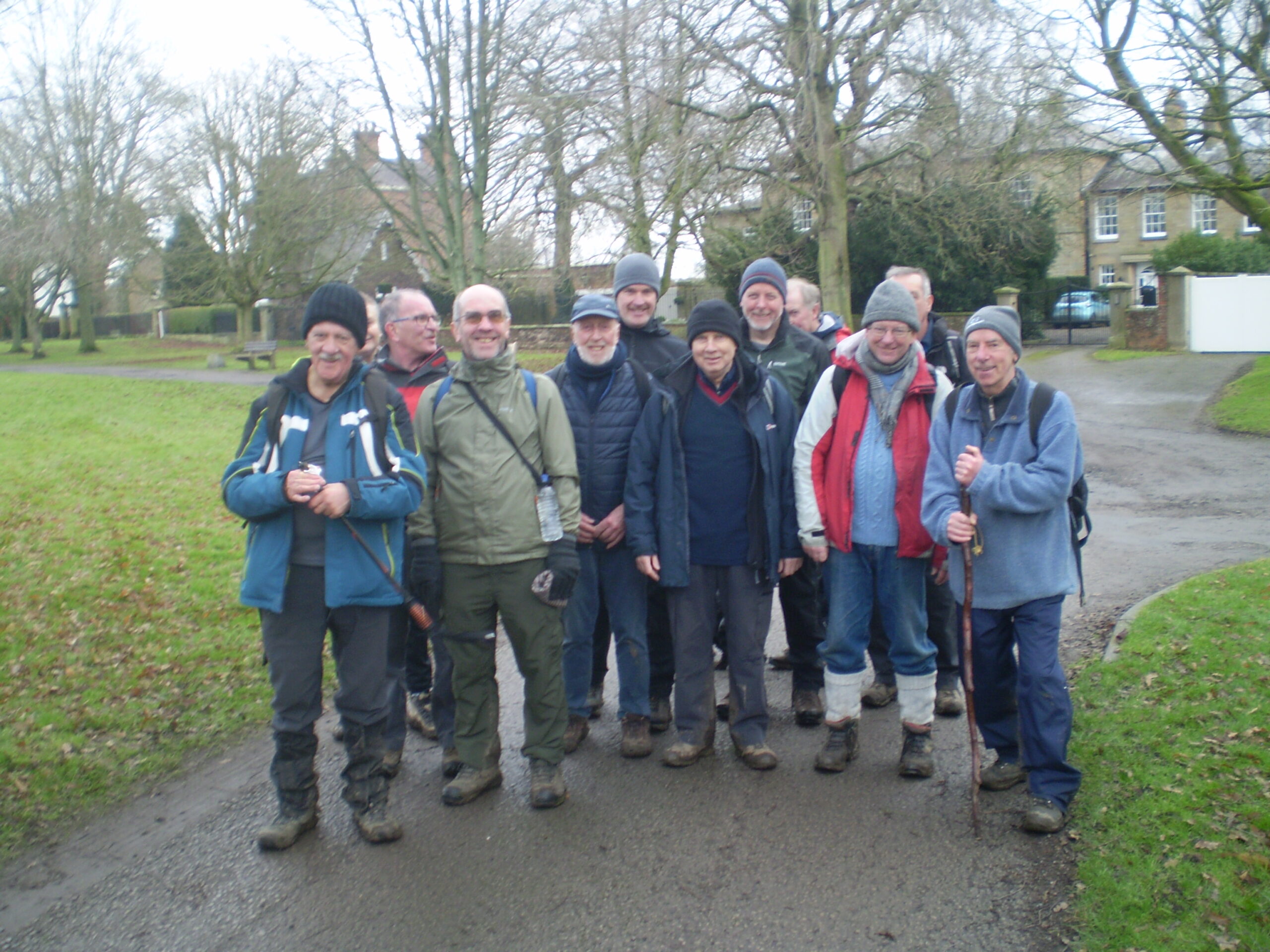 Hurworth:  A short winter walk along the river Tees