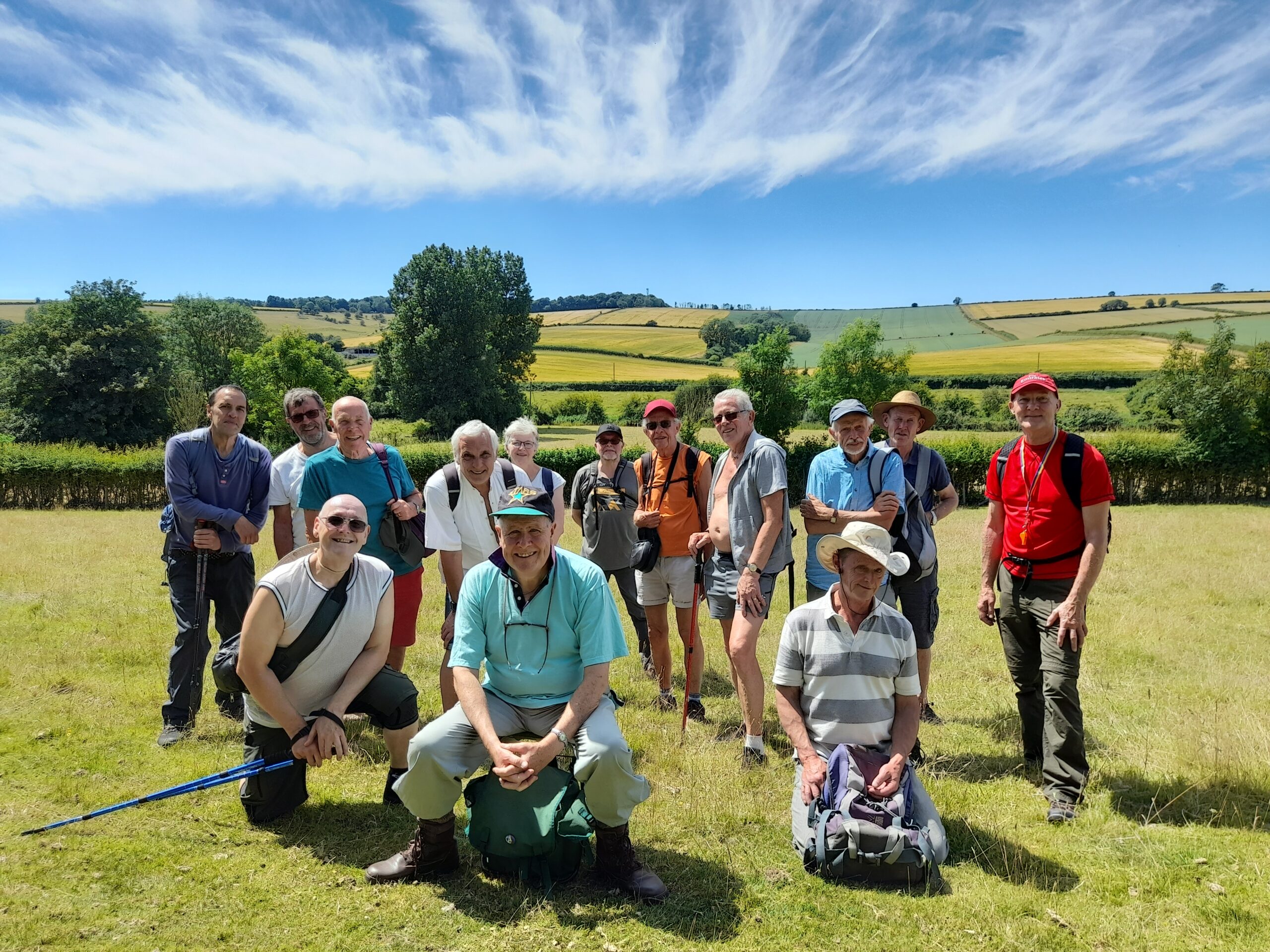 Dorset Group 10 Jul 22: Charminster Down and the Cerne Valley