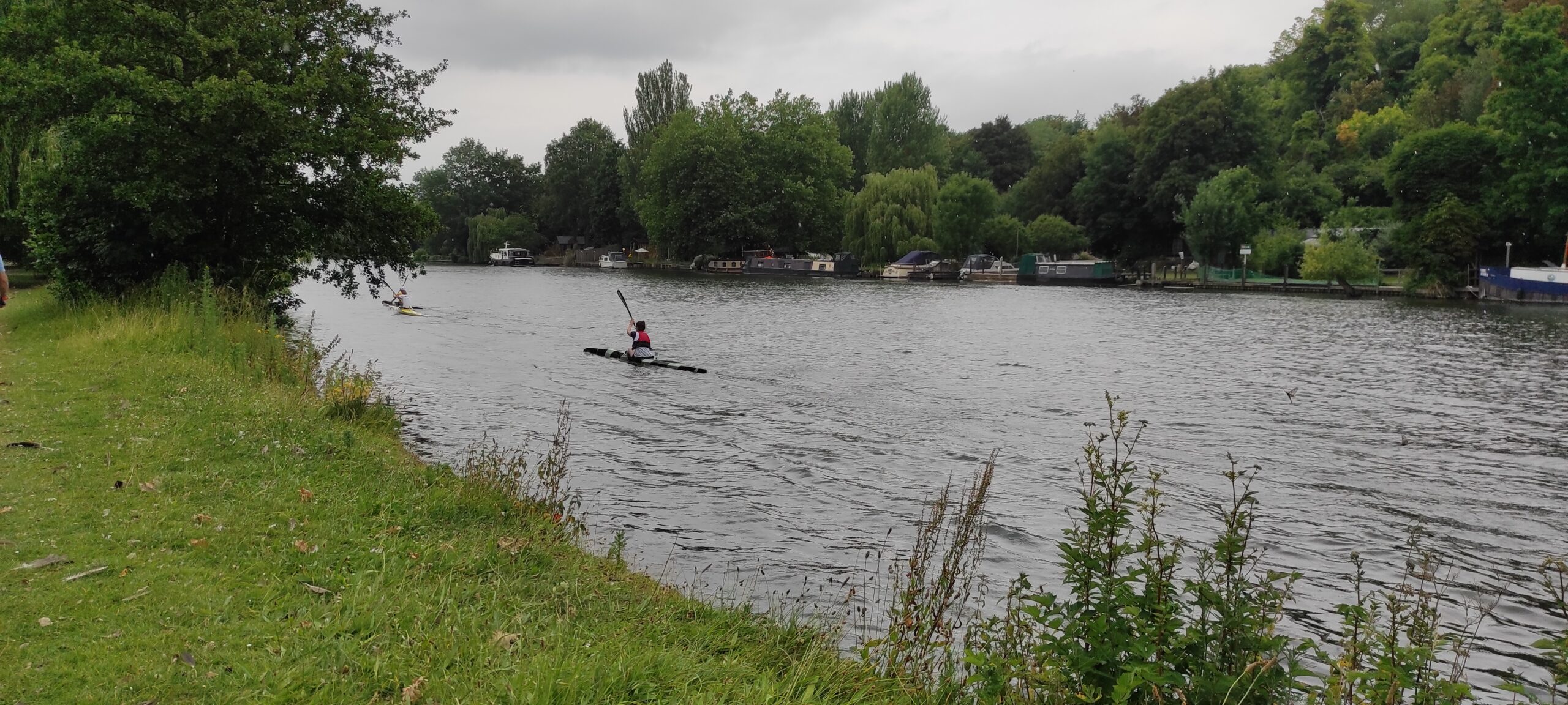 Afternoon ramble along Caversham Promenade.