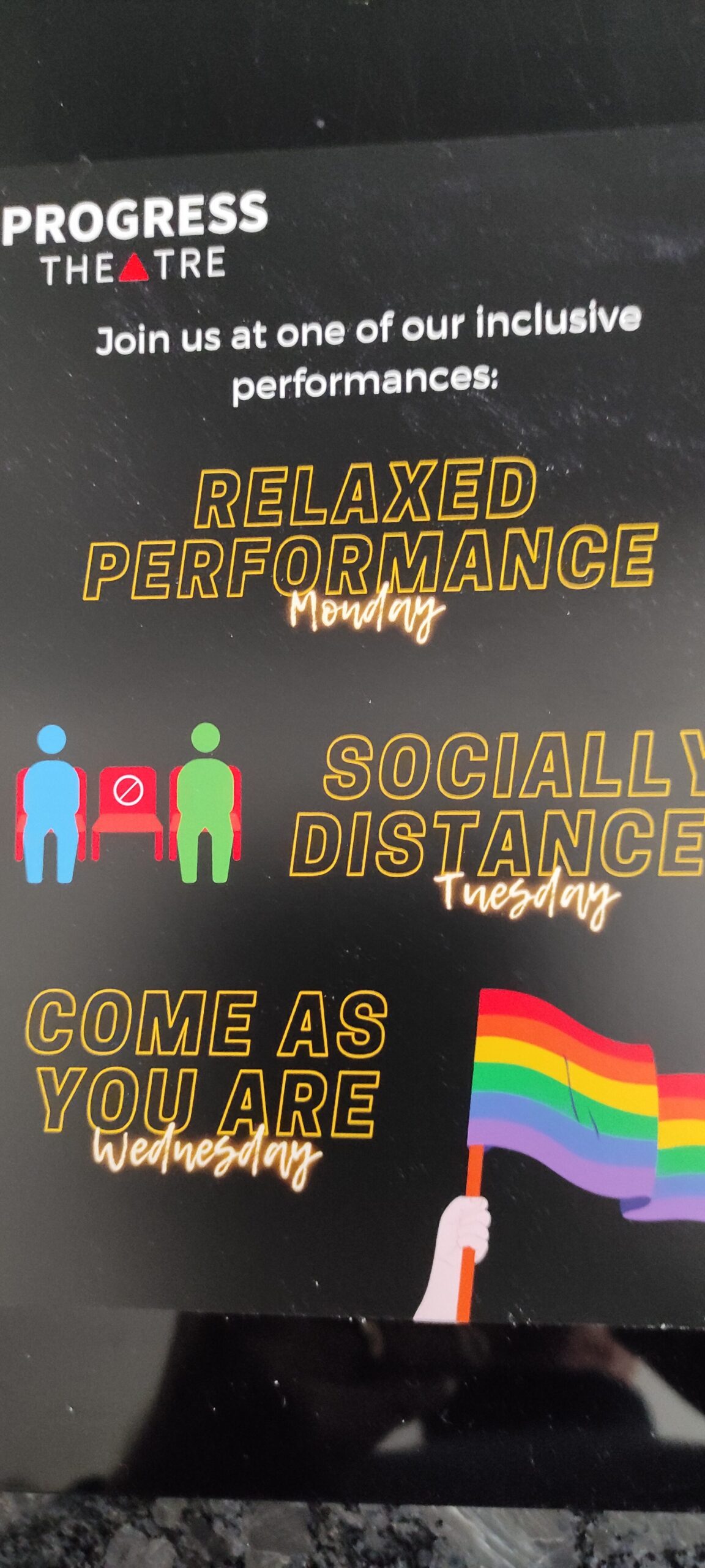 Social night out at the Progress Theatre Reading