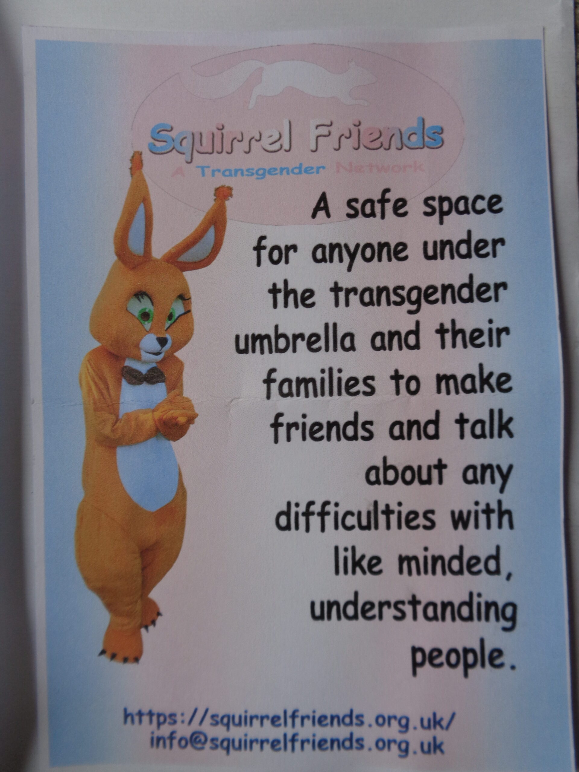 Squirrel Friends – Transgender network