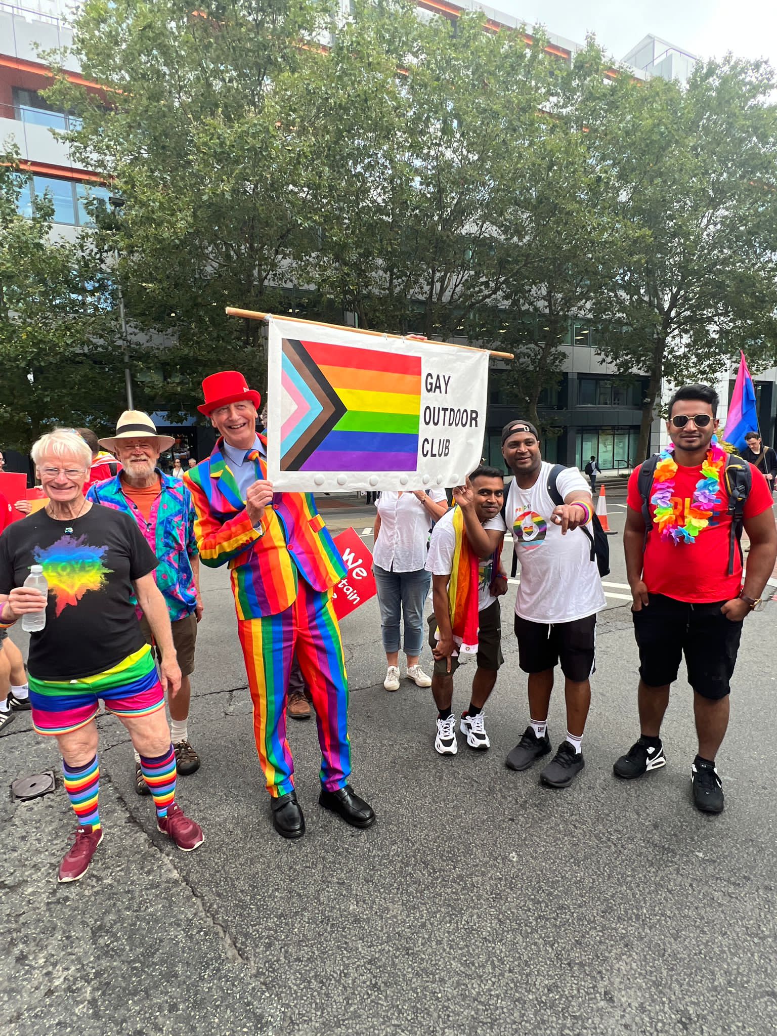 Reading Pride 2023: A first for Berkshire and Mid Thames Group. Fun all round.