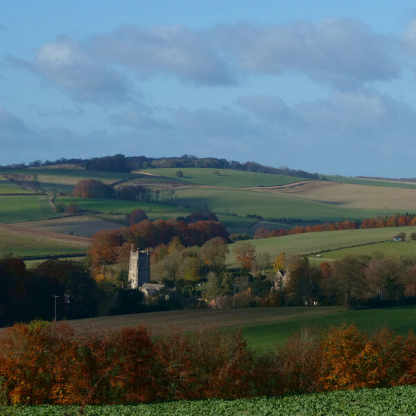 Aldbourne, from atop the downs