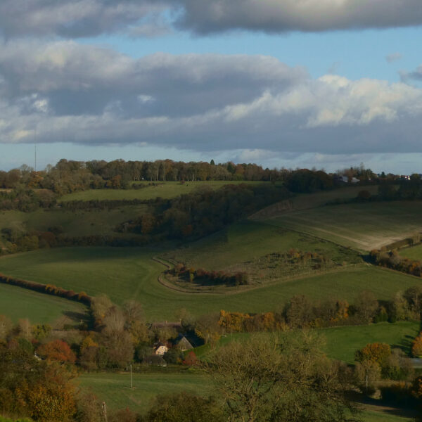 North Wessex Downs near Ramsbury, Wiltshire.