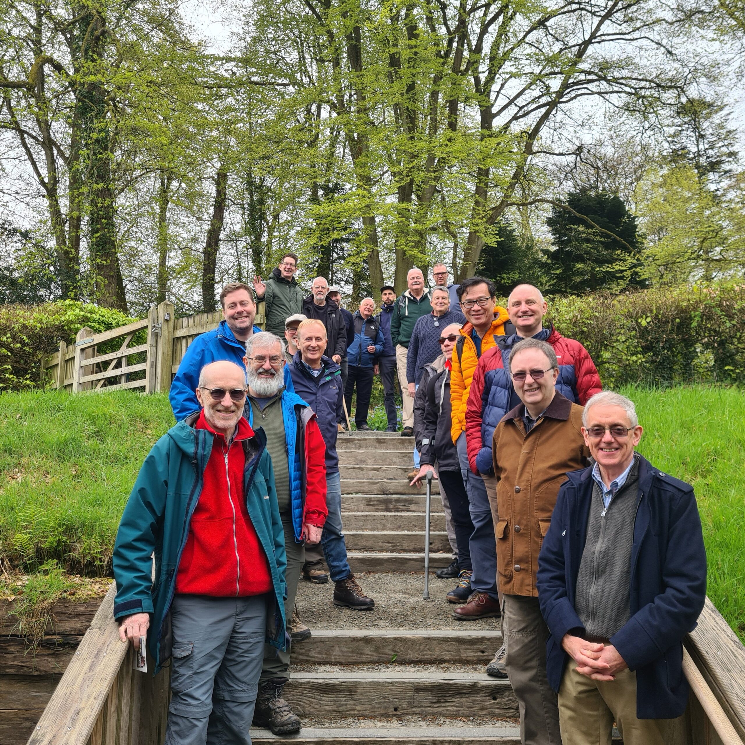 Gardens:  visit to National Trust Llanerchaeron near Aberystwyth 26 April 2024