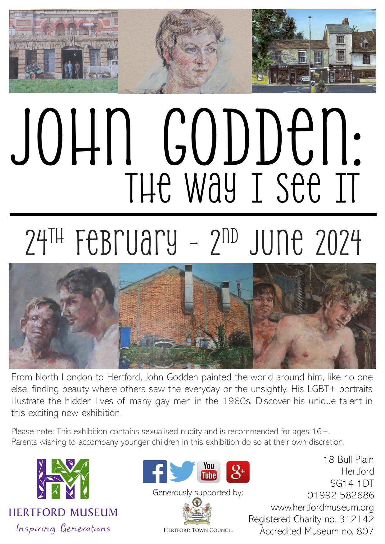 Herts GOC John Godden The Way I See It promo poster