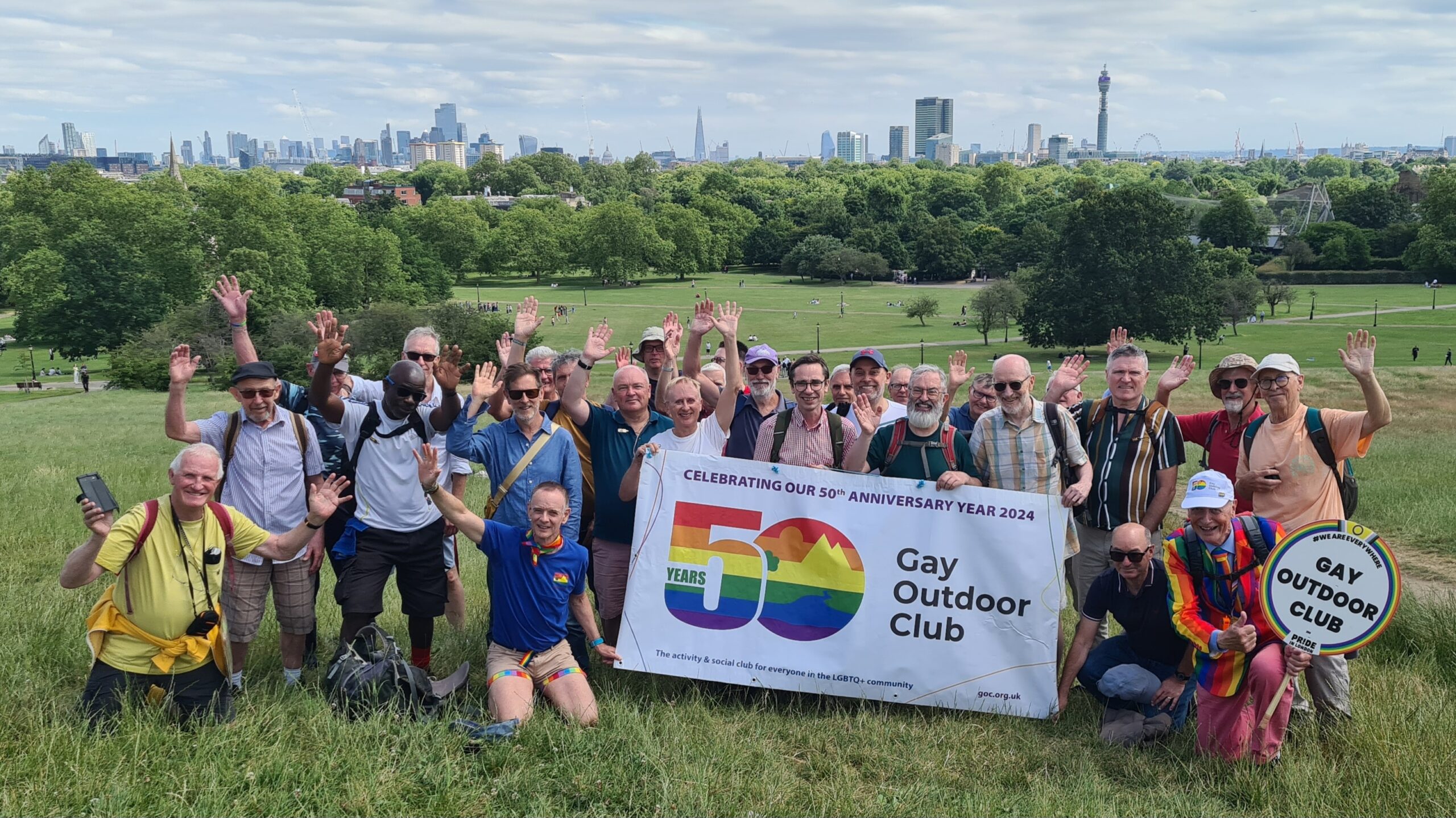 Following the steps of those first 1974 walkers from Soho to Primrose Hill