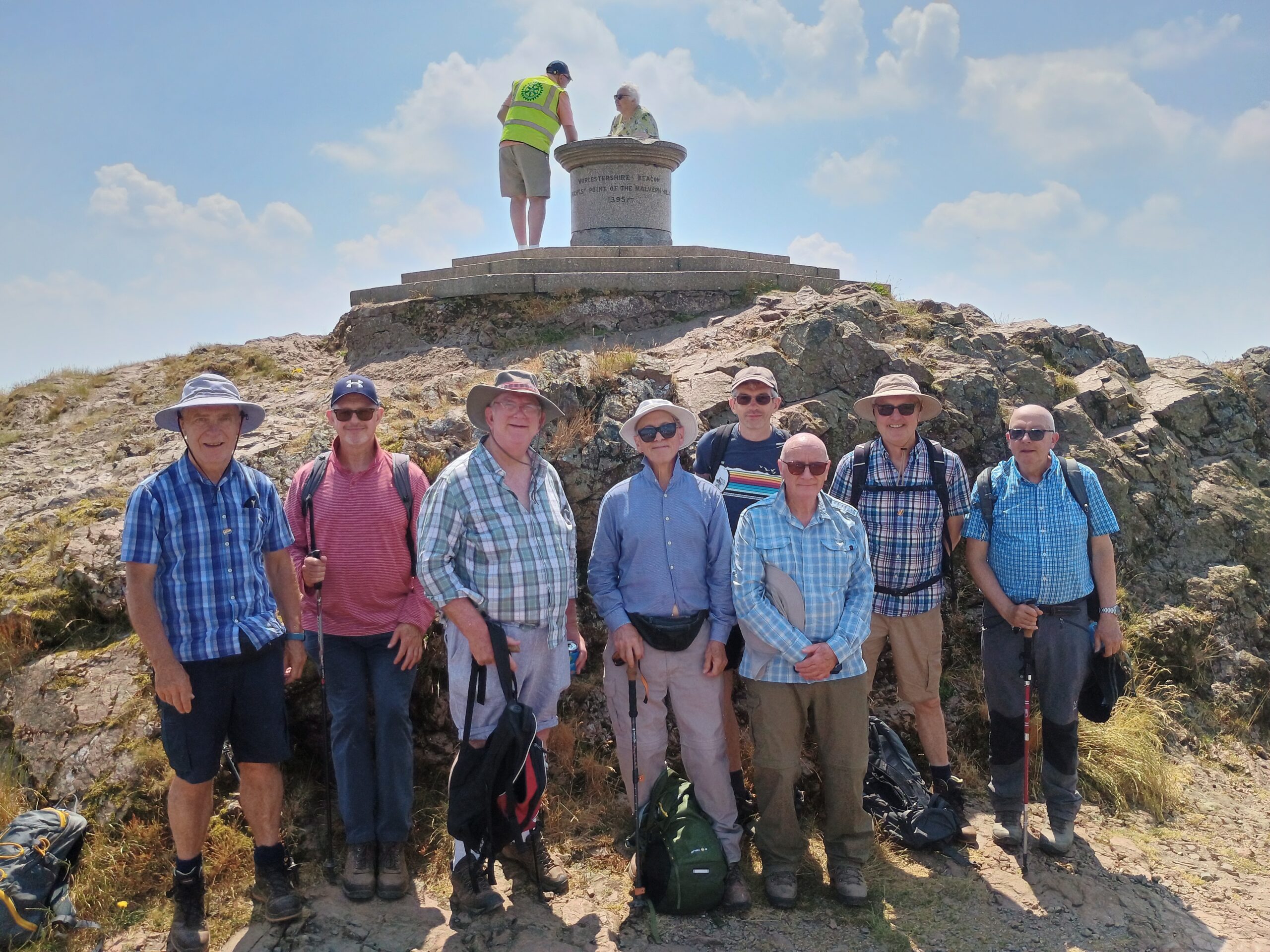 50th Anniversary Walk to the Highest Point in Worcestershire.