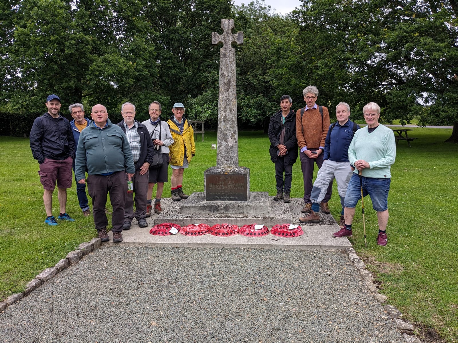 Walking with Wilfred in Dunsden