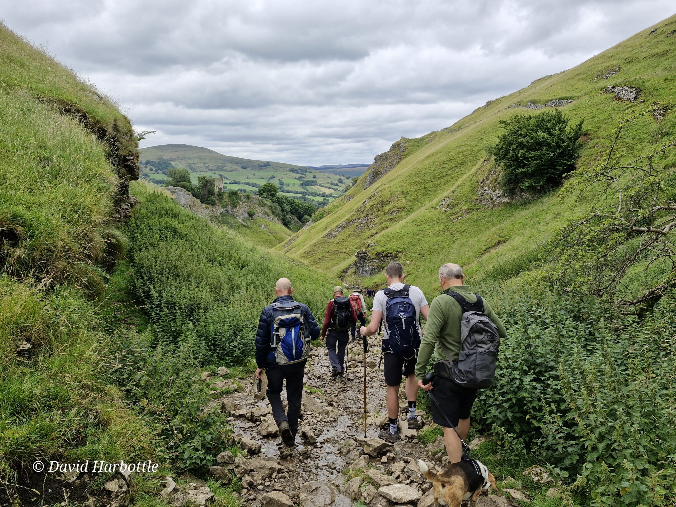 Cave Dale and Winnats Pass Skyline.