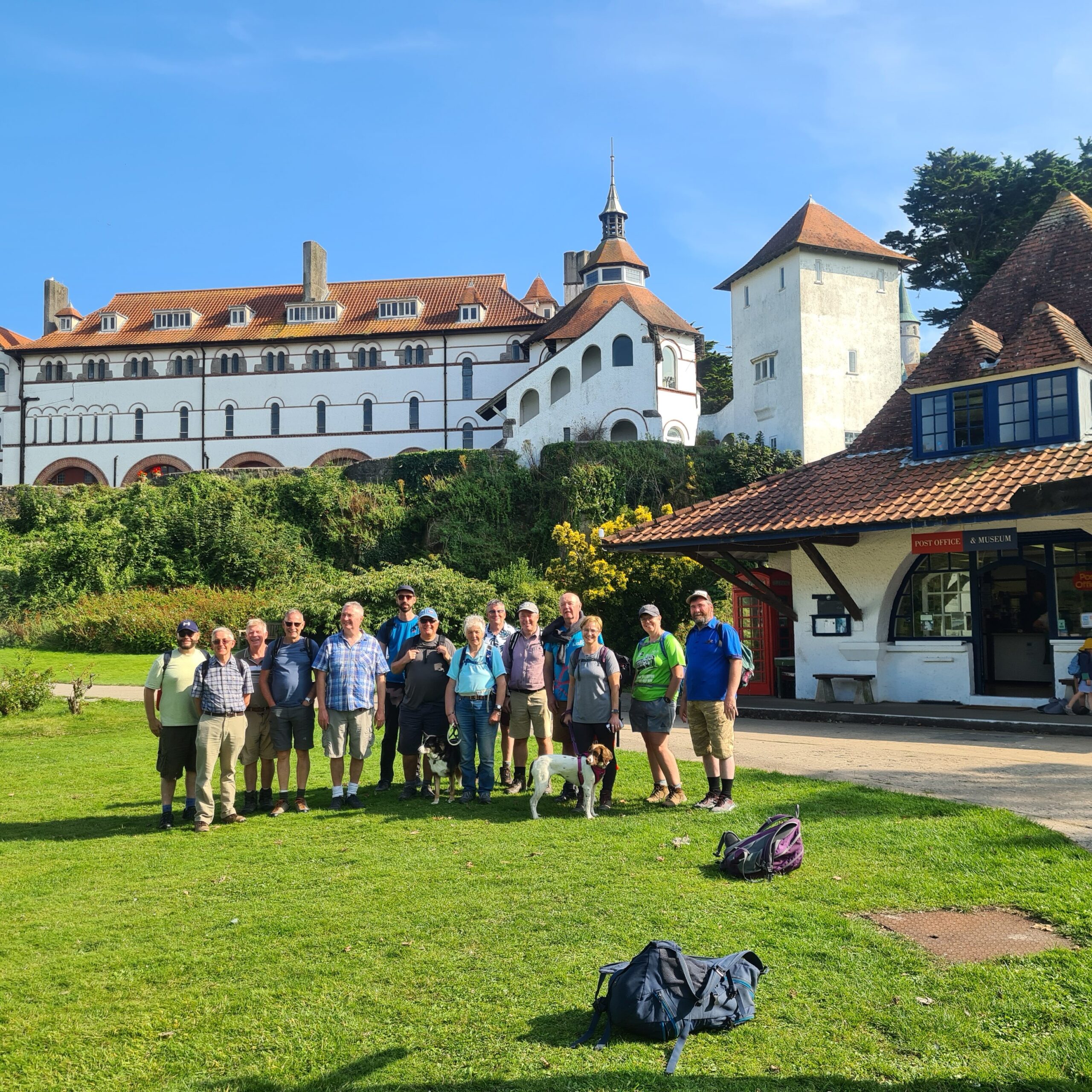 Exploring Caldey Island (off Tenby)