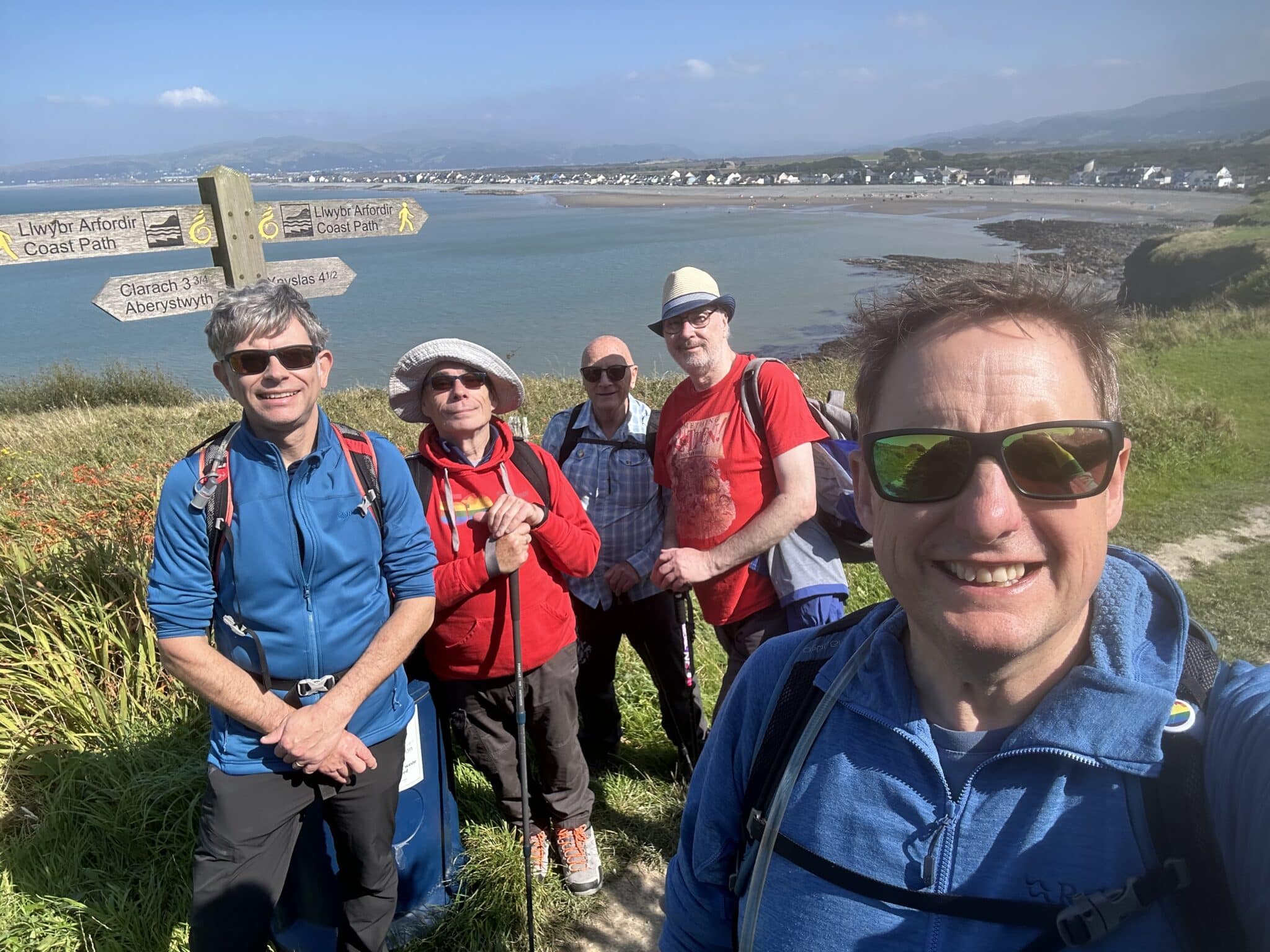 Borth to Aberystwyth Coast Path