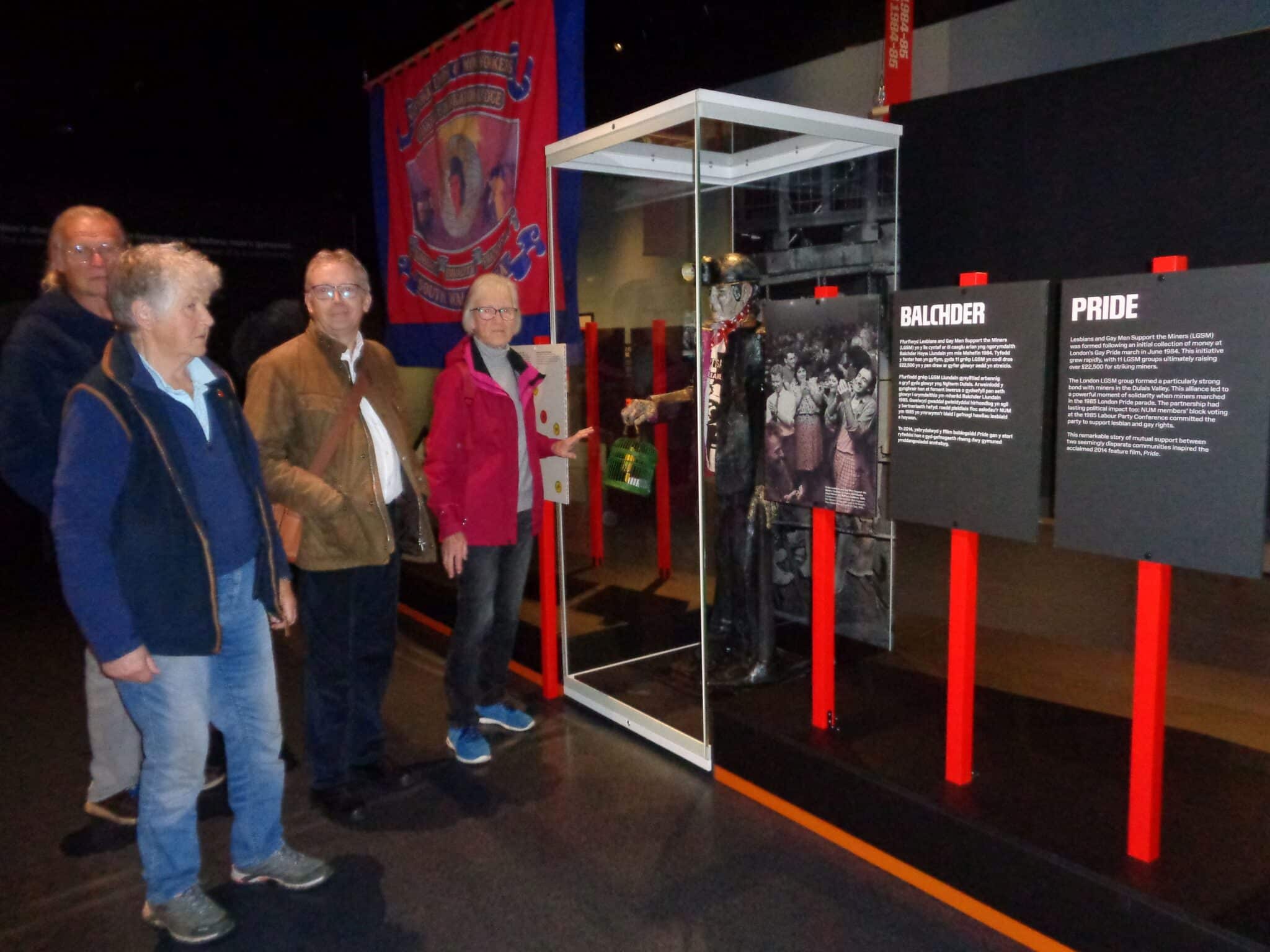 Visit to Cardiff museum – exhibitions “Strike” and “The Valleys”
