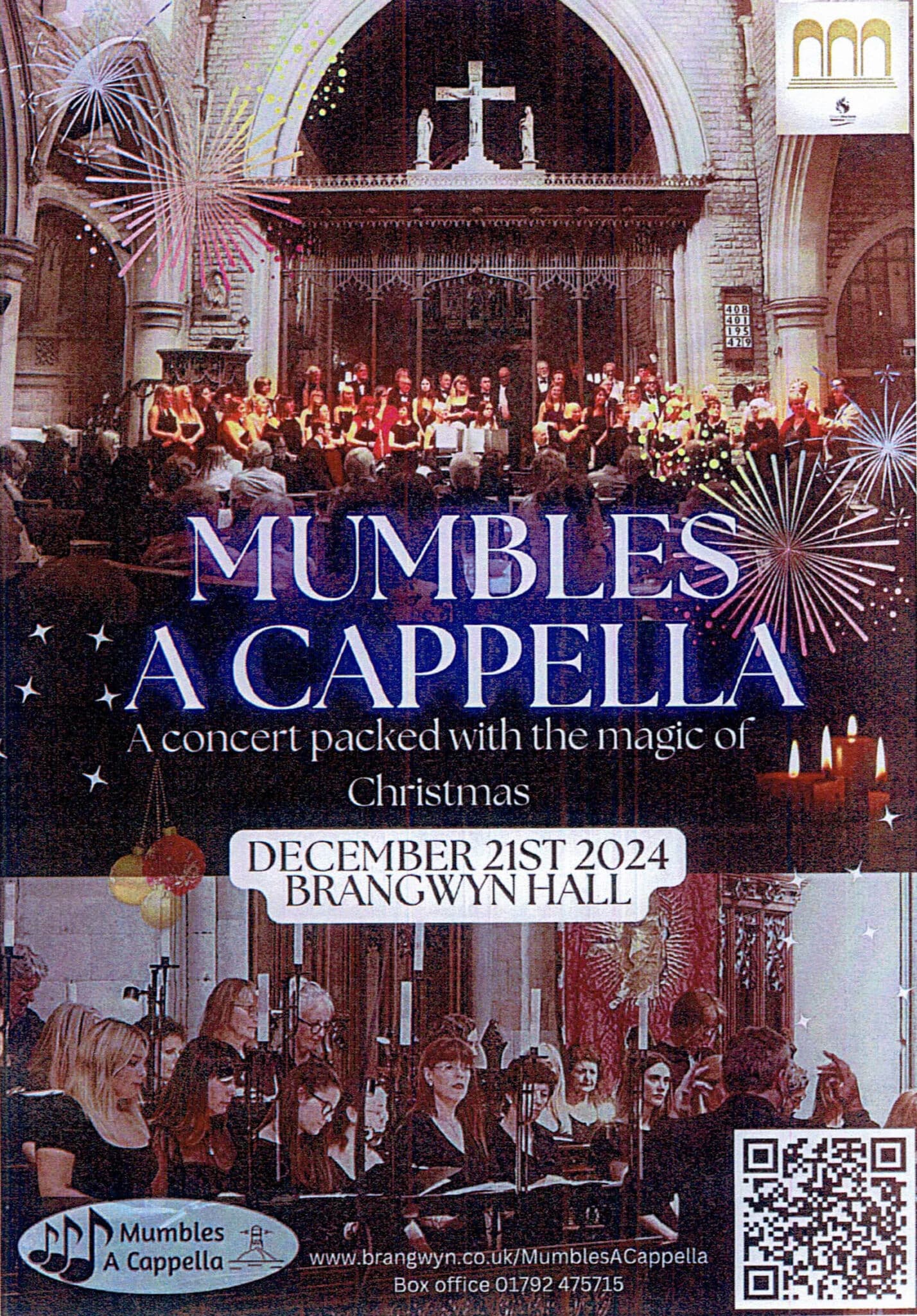 Mumbles A Cappella concert – Brangwyn hall Swansea, Saturday 21st December