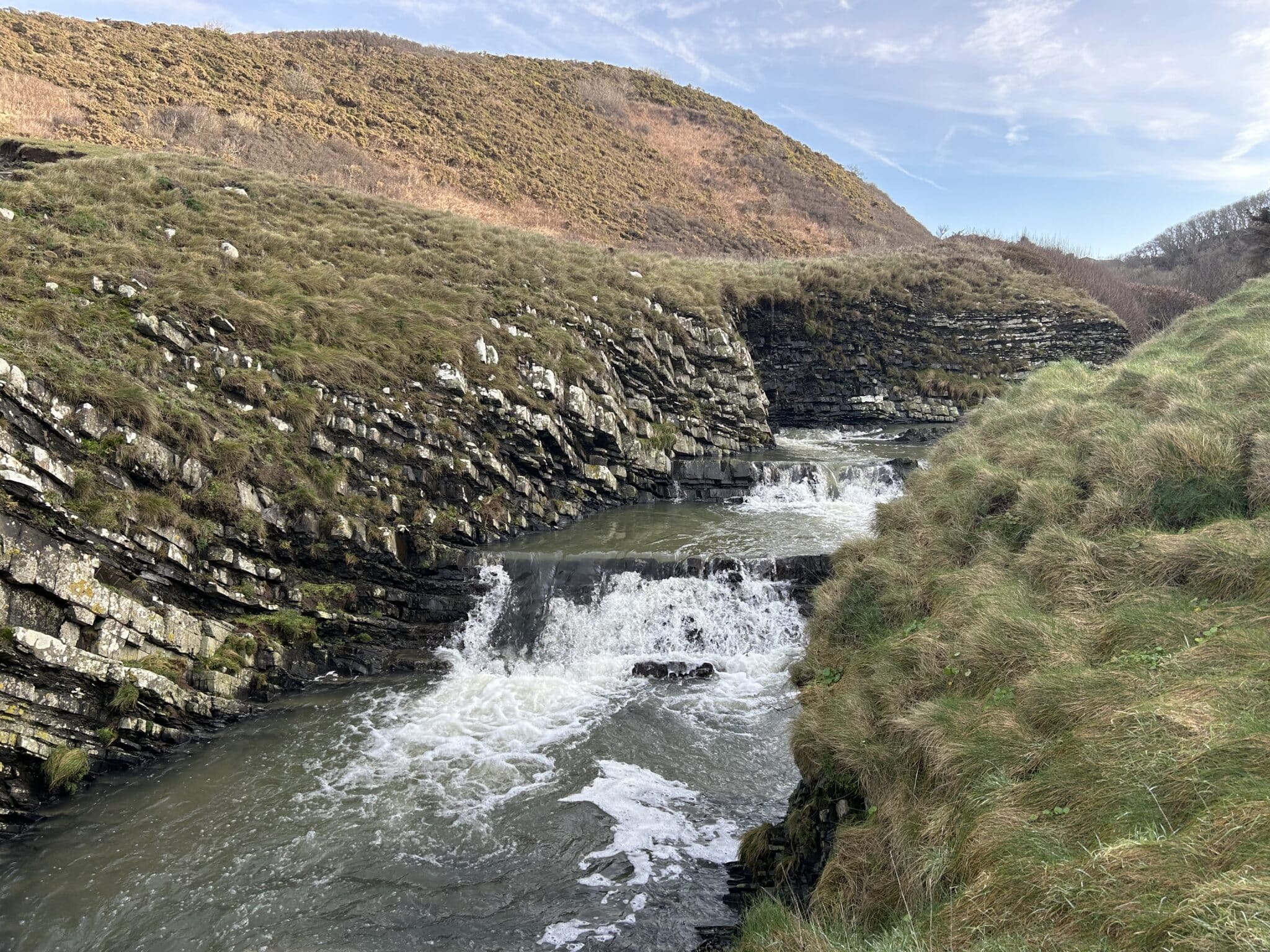 A Beautiful winter day on the Wales Coast Path from New Quay to Aberaeron