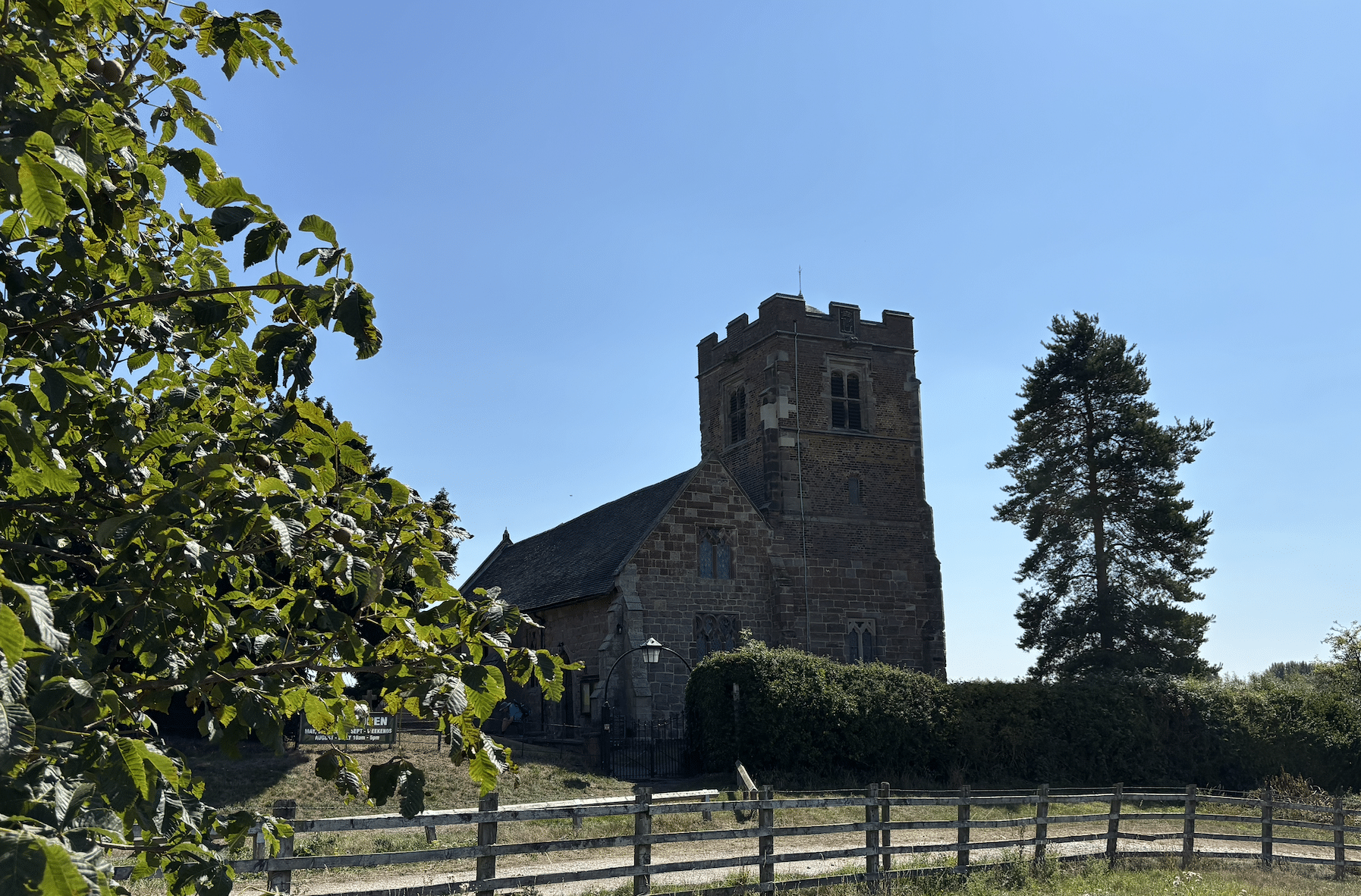 Double delights in sun-drenched Staffordshire