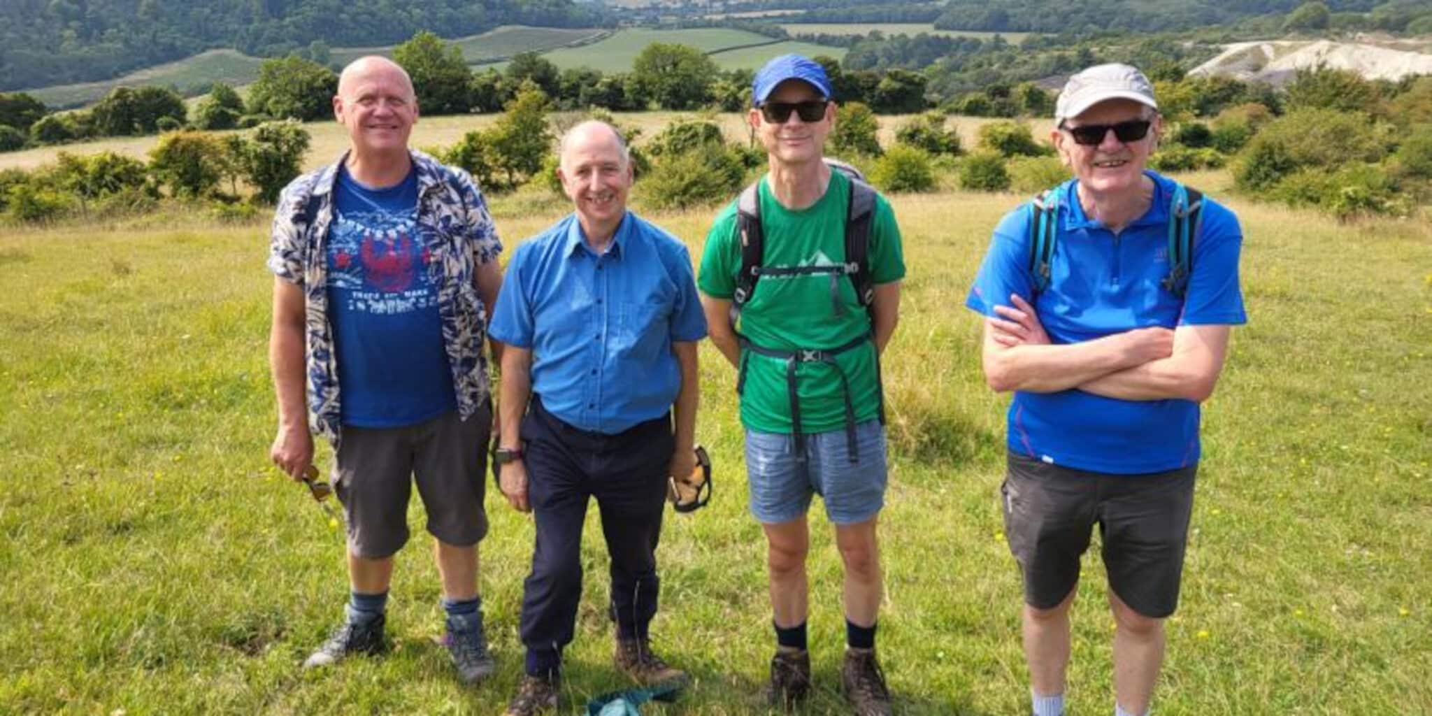 Sussex 4 miles nature walk on Wolstonbury Hill