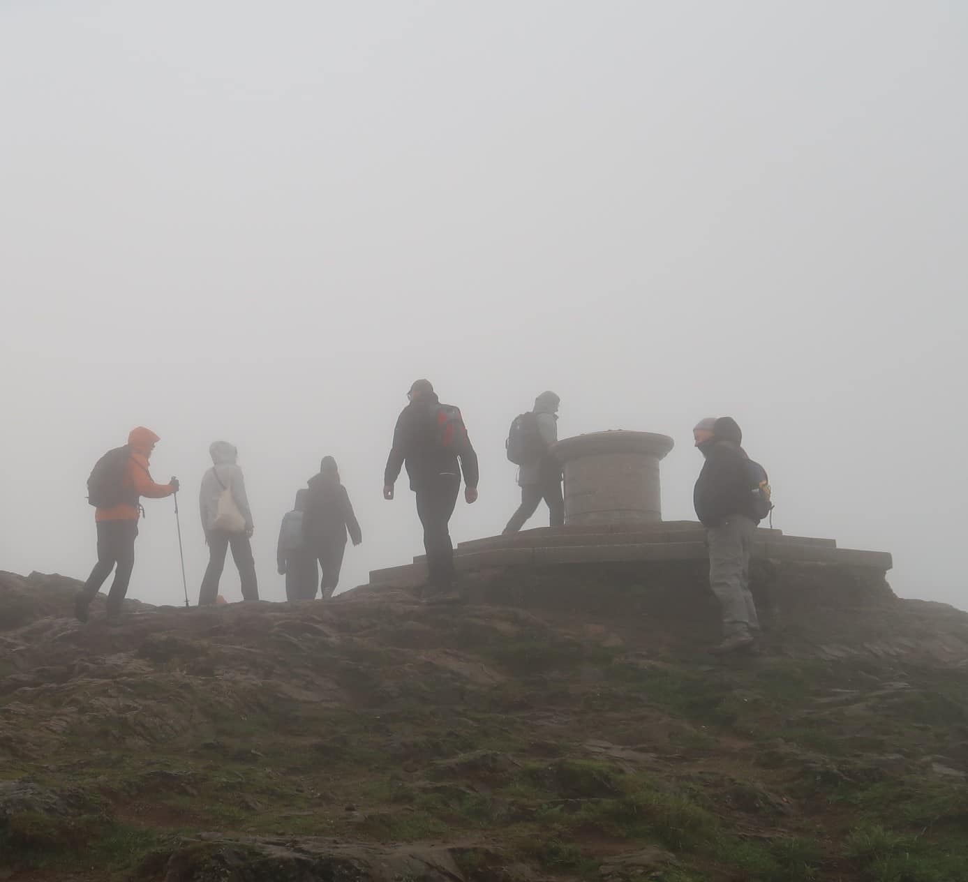 A Foggy Walk on the Malvern Hills