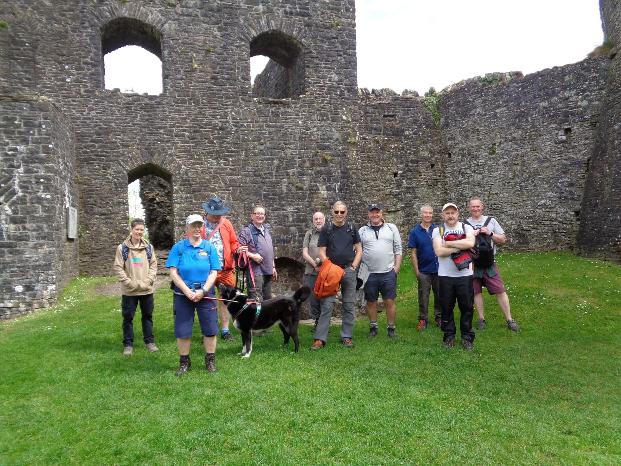 Dinefwr park and castle and Tregeyb wood, Llandeilo – bluebell walk